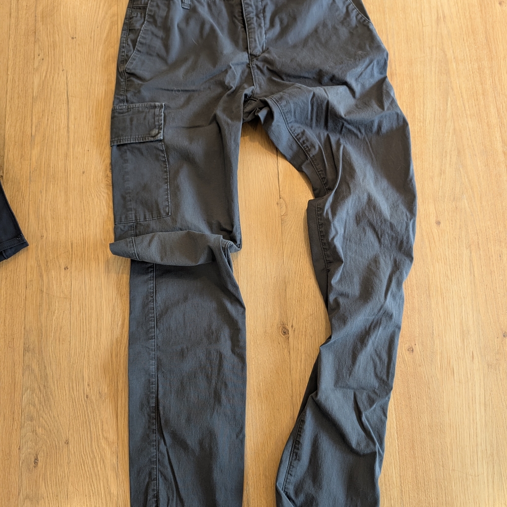 Men's Gray Cargo Pants